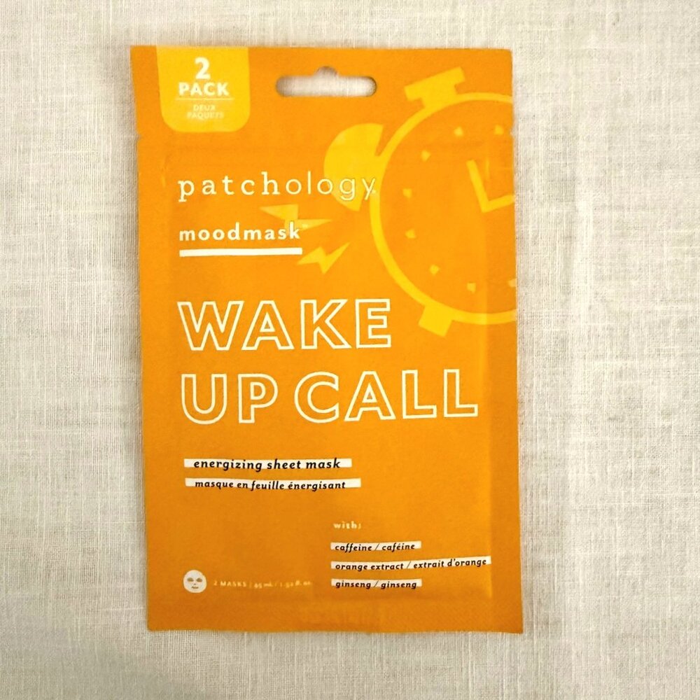 Patchology Moodmask Wake Up Call Energizing Sheet Mask 2 Pack